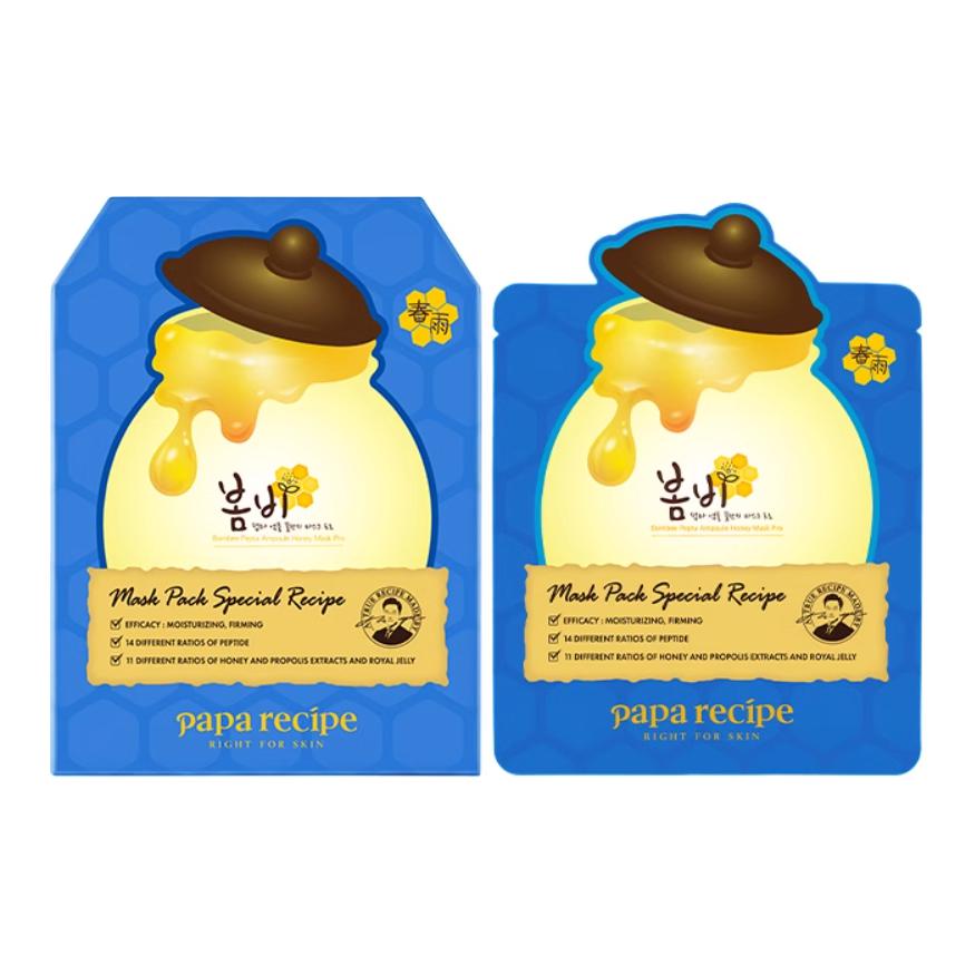 

Маска для лица Honey Lifting подтягивающая увлажняющая 6 шт/уп/10 листов/уп/10 листов/уп*2/10 листов/уп*3 Papa Recipe