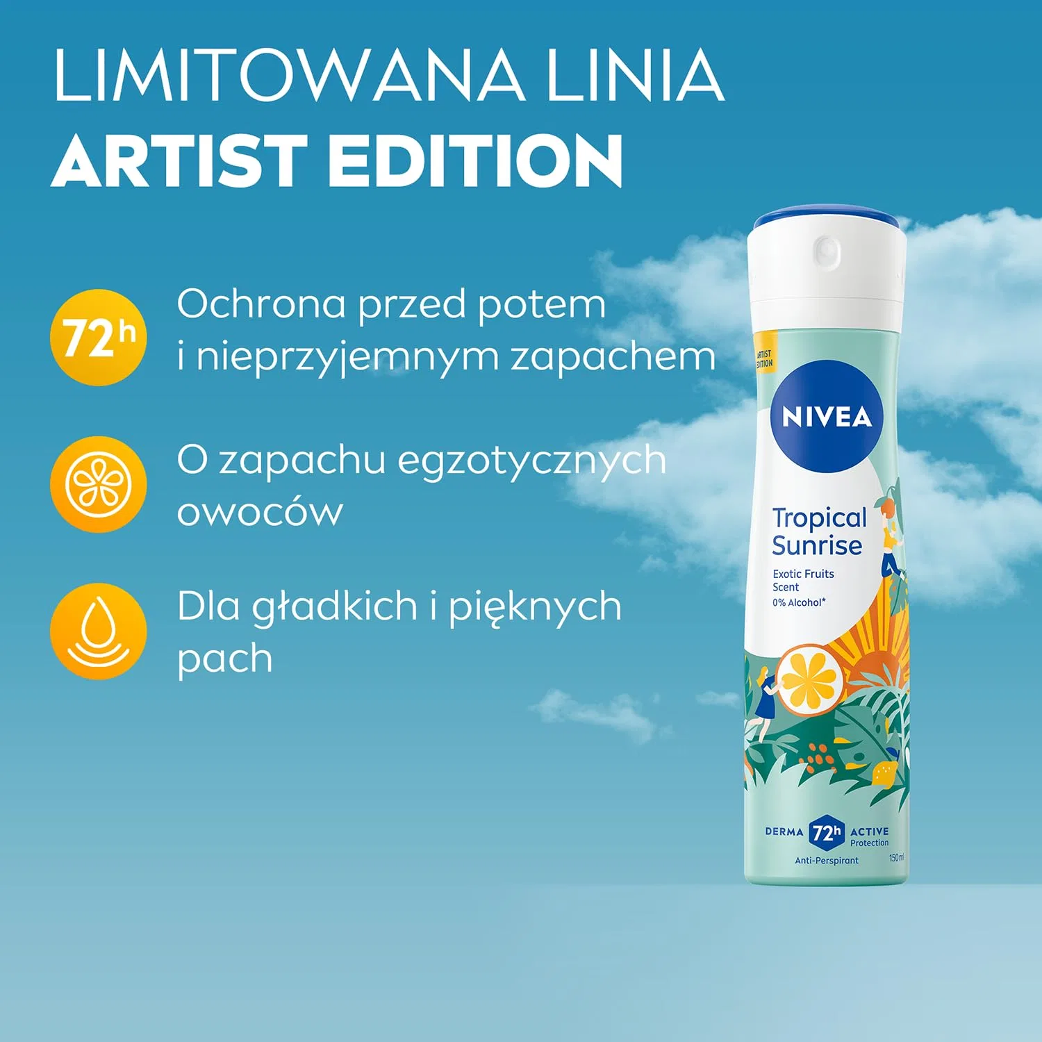 Антиперспирант-спрей NIVEA Exotic Feeling 150 мл Nivea — фото 3
