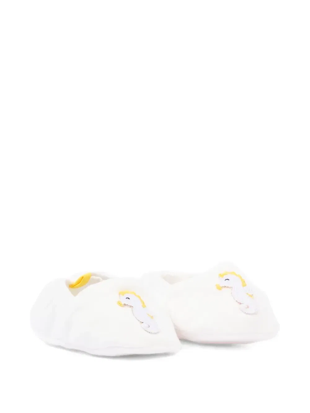 Пинетки с изображением морского конька Gensami Kids, бежевый