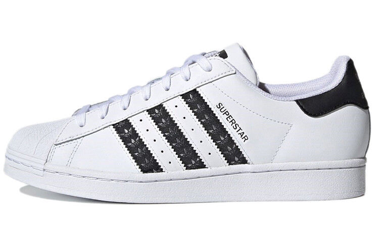 

Кроссовки Adidas Originals Superstar 'Logo Stripes - White Black'