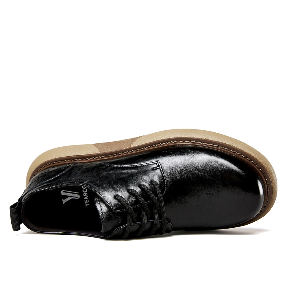 Туфли мужские Men"s Casual Men Low-Top Yearcon, цвет Yellow Brown — фото 3