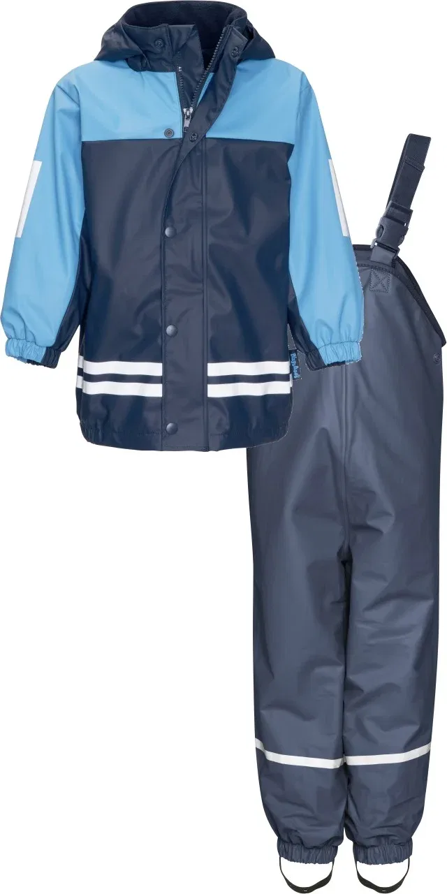 Дождевой костюм с флисовой подкладкой Playshoes, marine