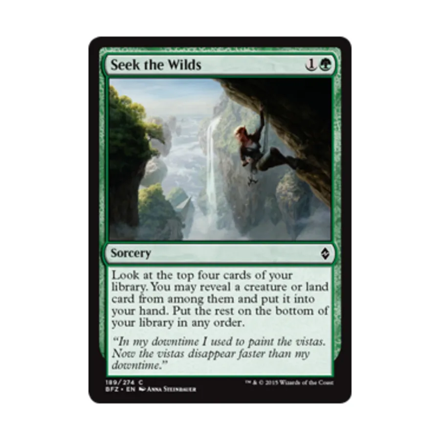 

CCG Ищите дебри (С) (фольга), MTG - Battle for Zendikar