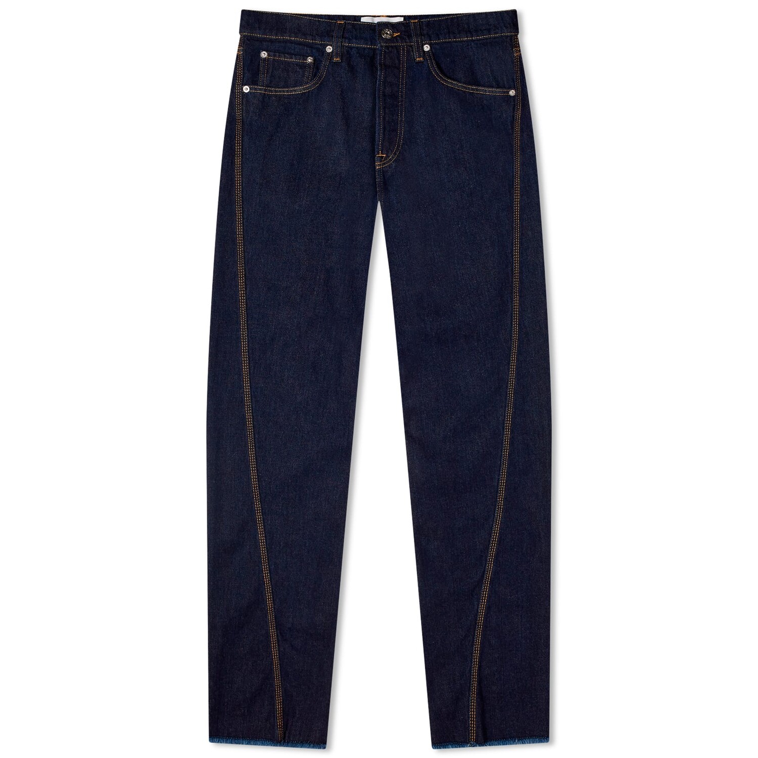 

Джинсы Lanvin Twisted Denim Jeans, цвет Navy Blue