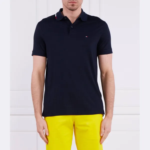 

Рубашка поло стандартного кроя Tommy Hilfiger, синий