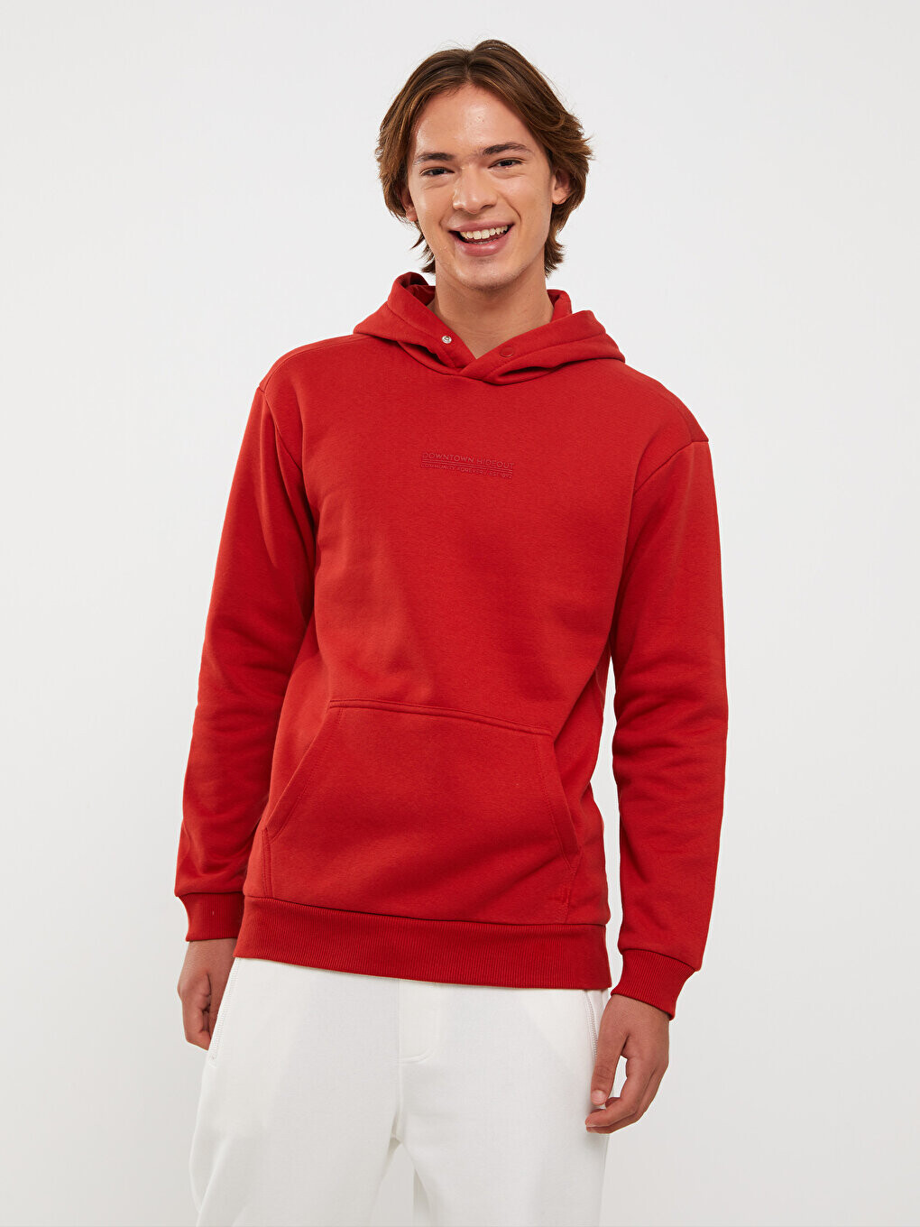 

Мужская толстовка с длинным рукавом и принтом LCW Casual, жженый апельсин, Оранжевый, Мужская толстовка с длинным рукавом и принтом LCW Casual, жженый апельсин