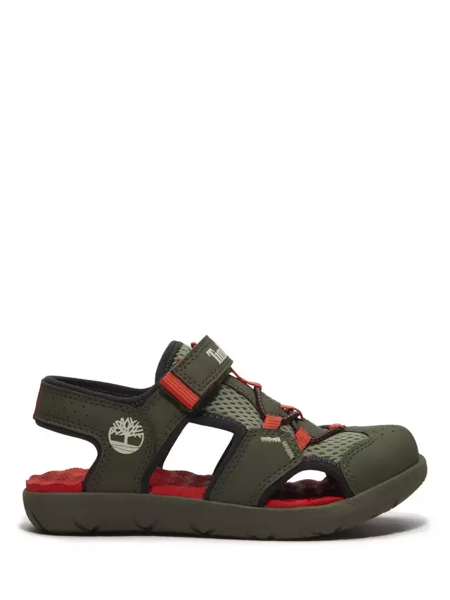 Детские сандалии Perkins Row с анатомической стелькой, зеленые Timberland