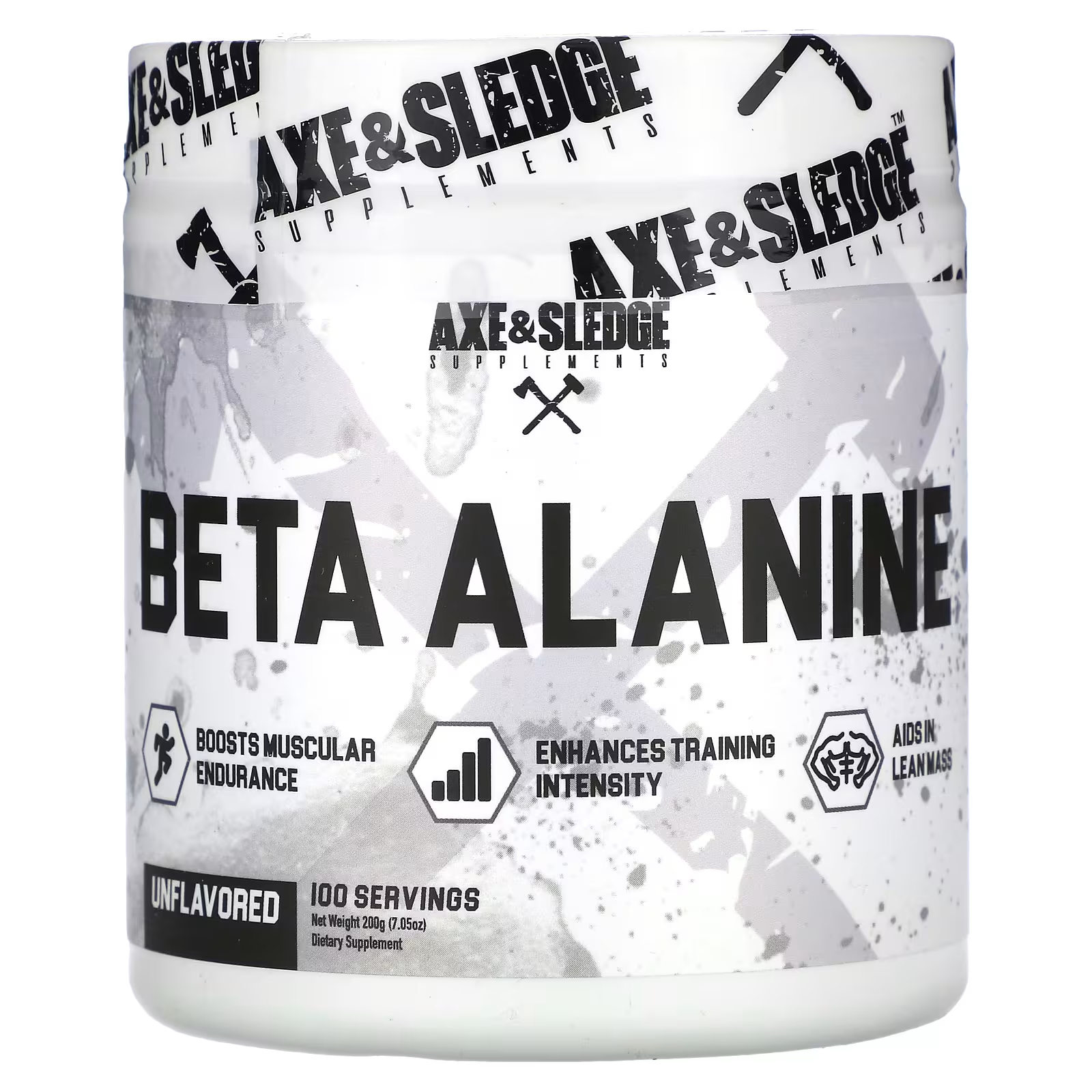 

Бета-аланин Ax & Sledge Supplements Basics, 200 г