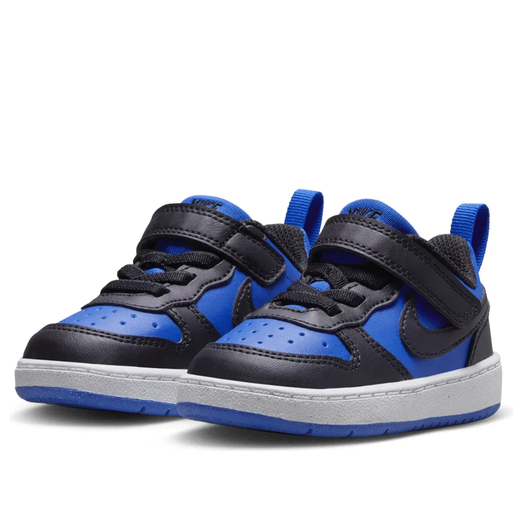 Кроссовки (TD) Nike Court Borough Low Recraft 'Game Royal White Black', синий — фото 3