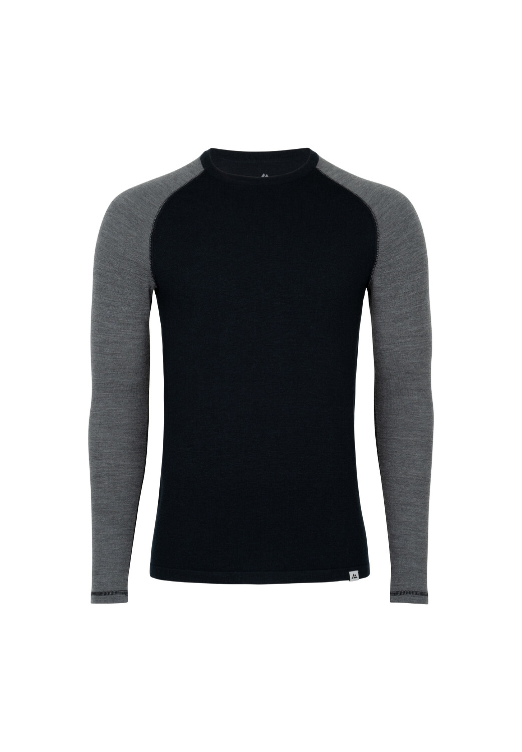 

Рубашка DANISH ENDURANCE Funktionsshirt Herren Merino Funktionsshirt, черный