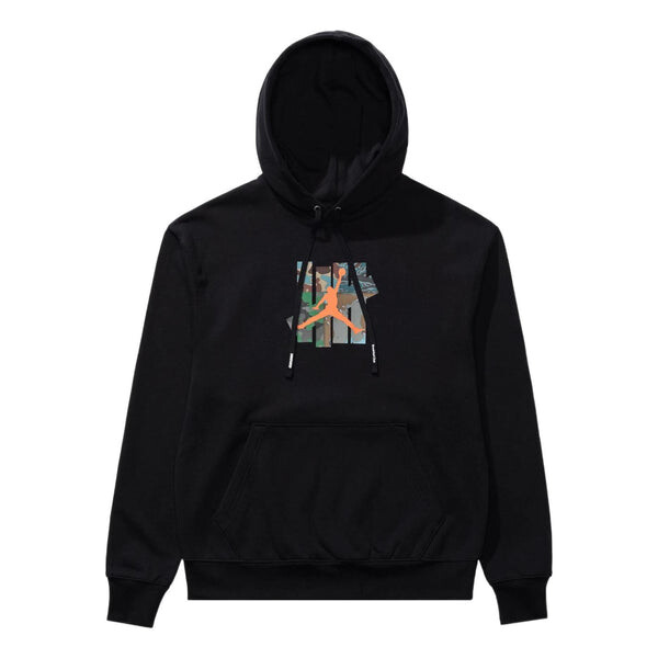 

Толстовка Air Jordan x UNDEFEATED Long Sleeves Hoodie 'Black', черный