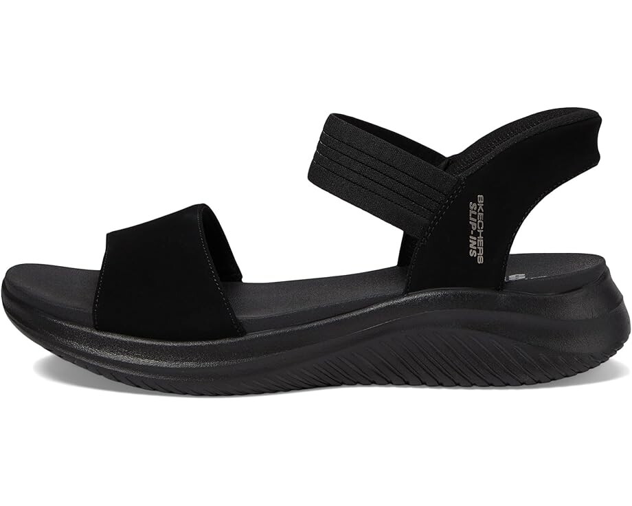 Сандалии SKECHERS Ultra Flex 3.0 - Summerville Hands Free Slip-Ins, черный — фото 4