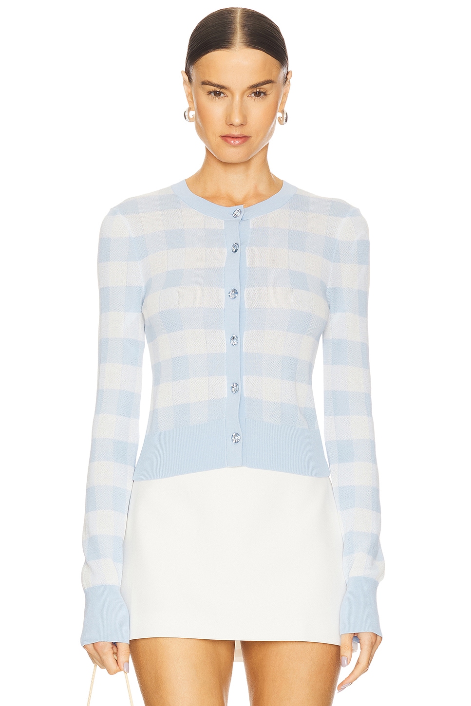 

Кардиган в клетку For Love & Lemons, blue