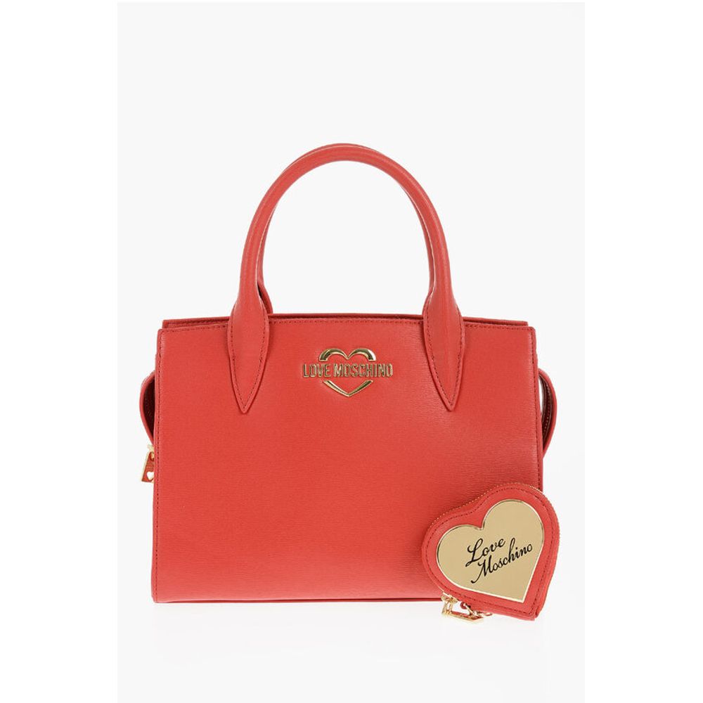 

Красная полиэтиленовая сумка-тоут Moschino, Red