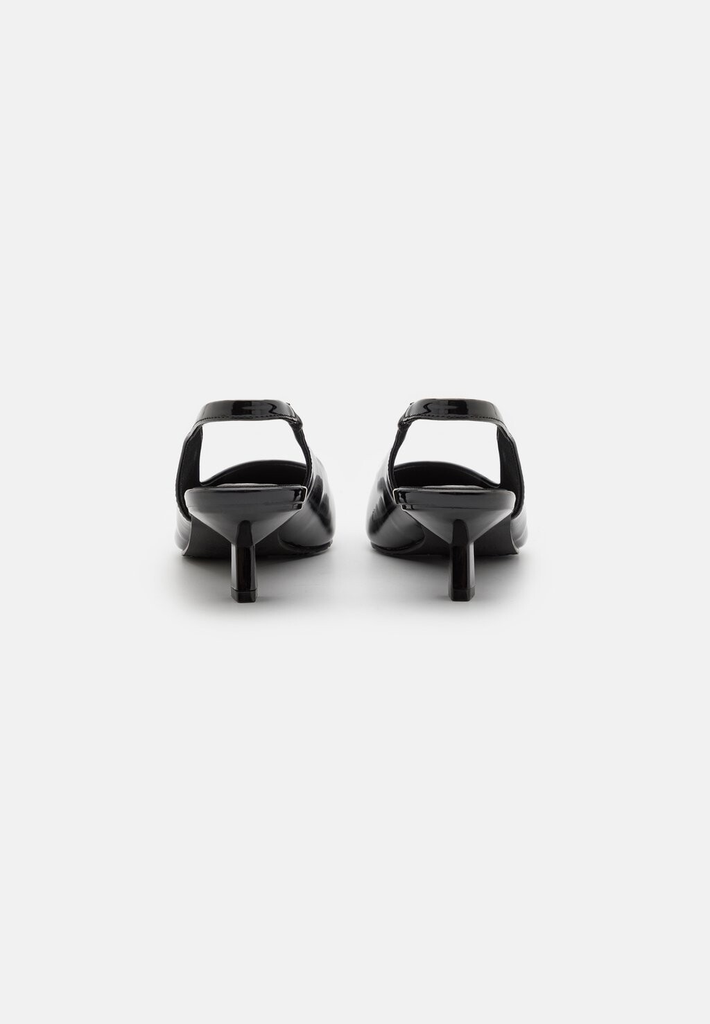 Классические туфли на каблуке BIAKRISTIN SLINGBACK METAL TOECAP Bianco, черный — фото 4
