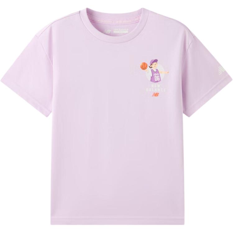 

Футболка для детей 3-7 лет New Balance, фиолетовый