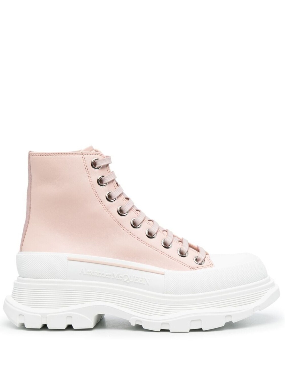 

Alexander McQueen ботинки Tread Slick на шнуровке, розовый