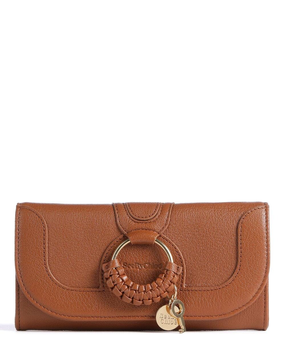 

Кошелек Hana из зерненой козьей кожи See By Chloé, коричневый