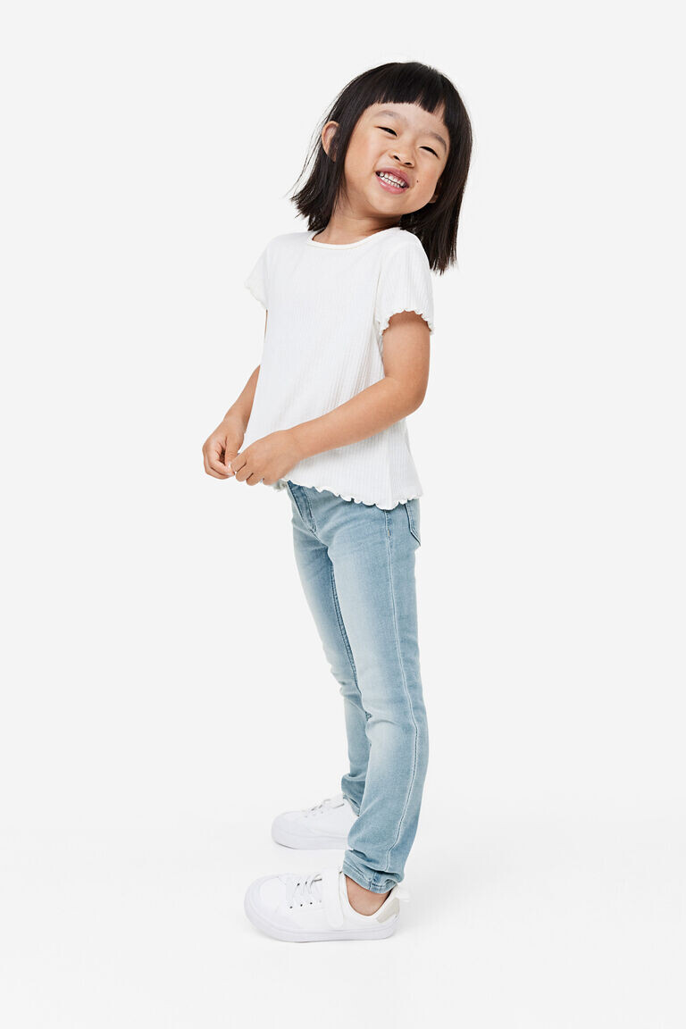 

Супермягкие джинсы скинни H&M, синий