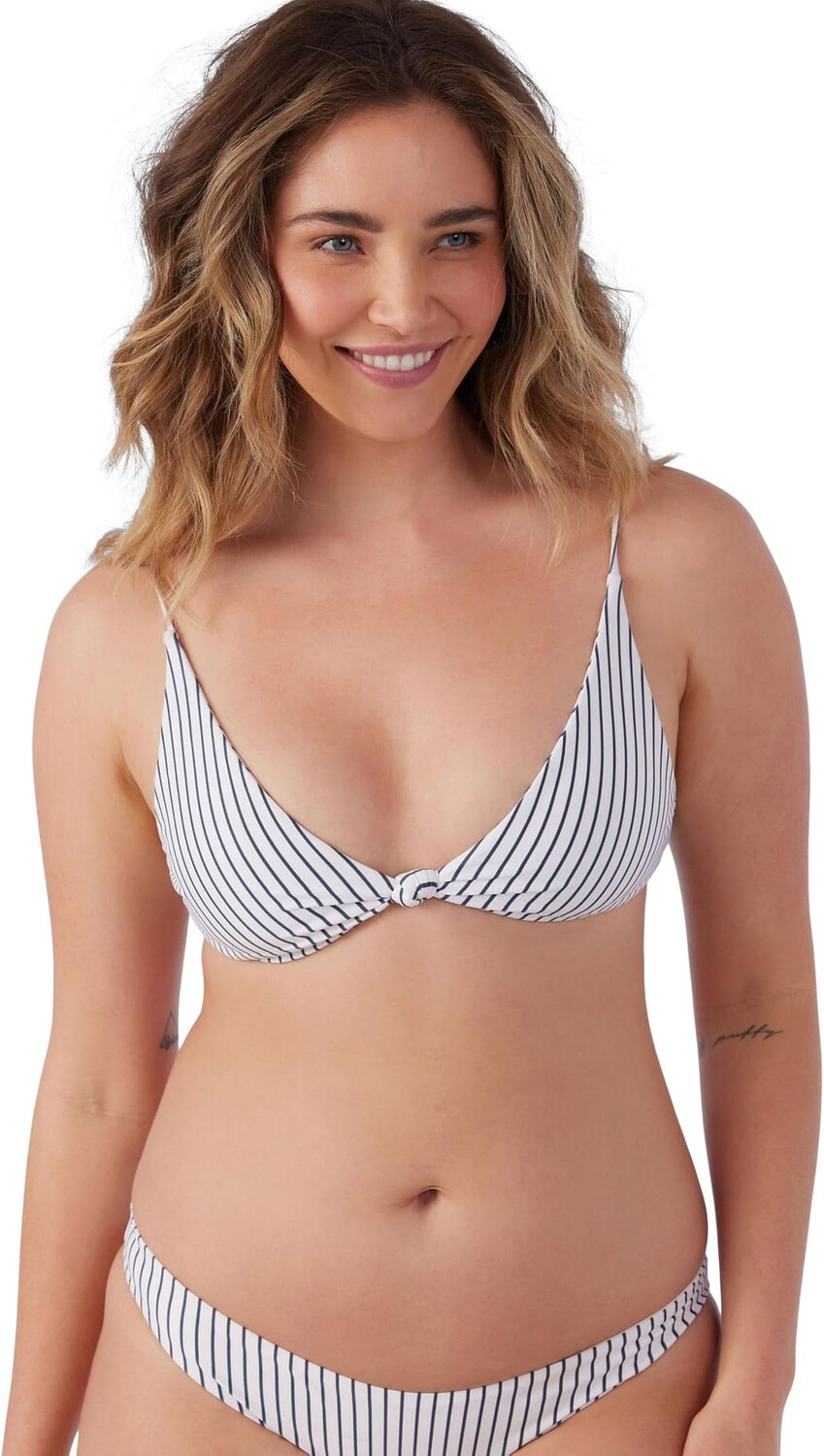 

Купальный топ O'Neill Saltwater Essentials Pismo Printed Top, цвет Vanilla