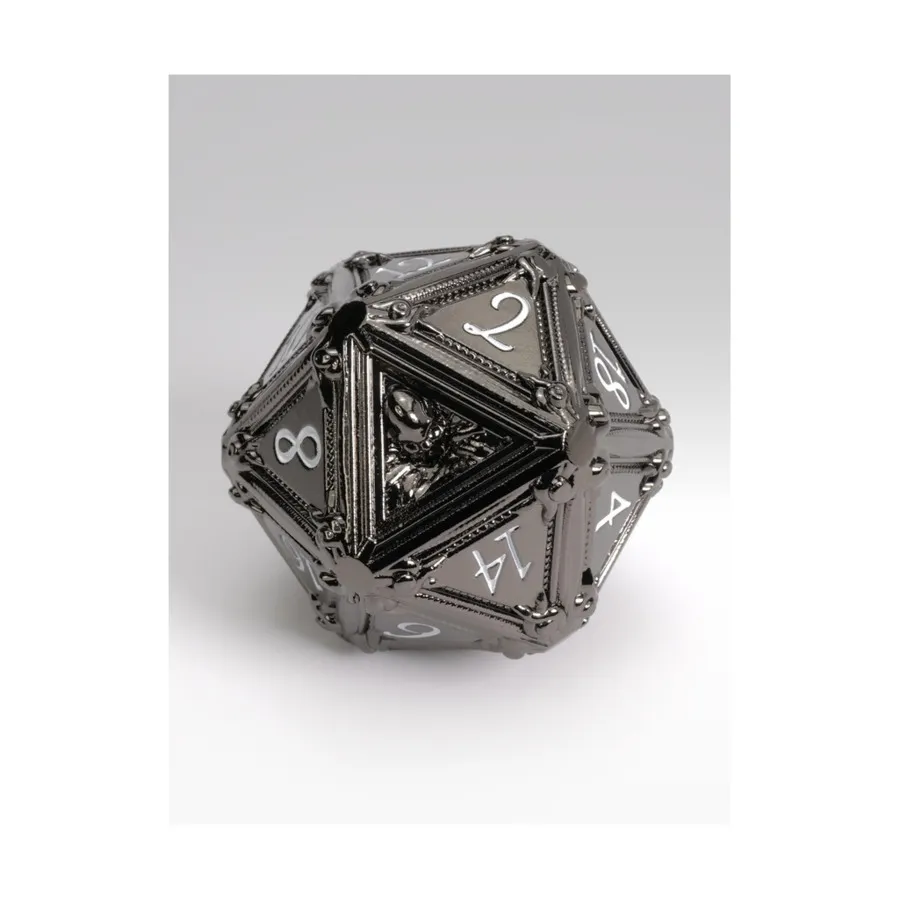

50 мм «Геометрические ужасы» d20 — призрачные глаза, Oversized D20's (Kraken Dice)