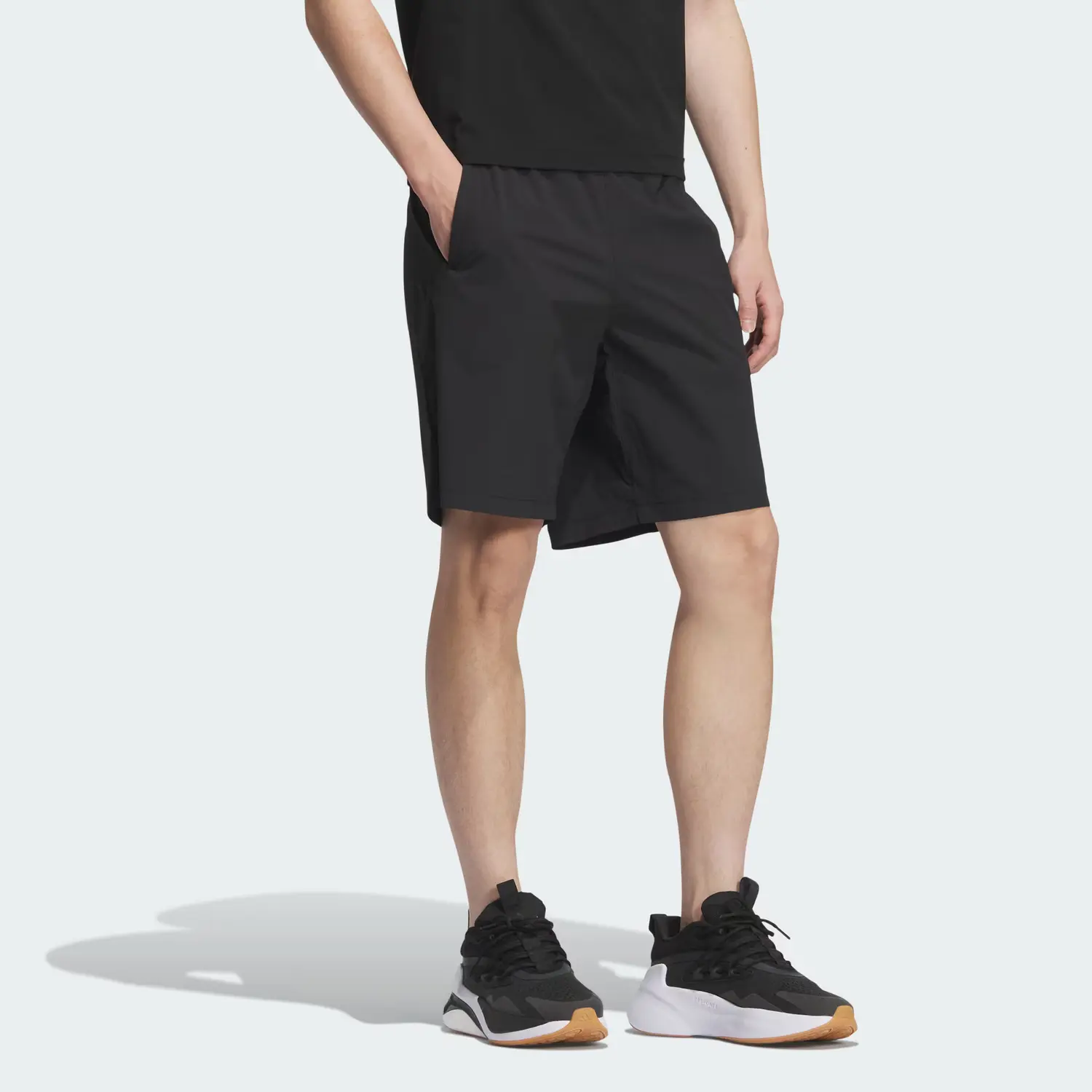 Шорты Casual SS25 мужские Adidas, черный — фото 4