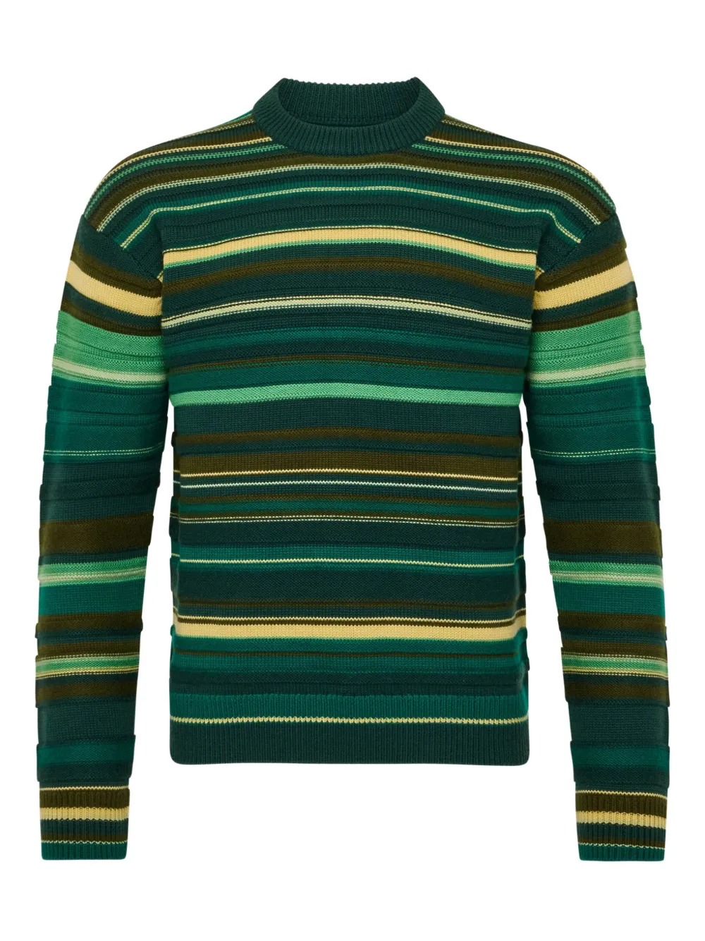 

Джемпер в полоску JW ANDERSON, зеленый