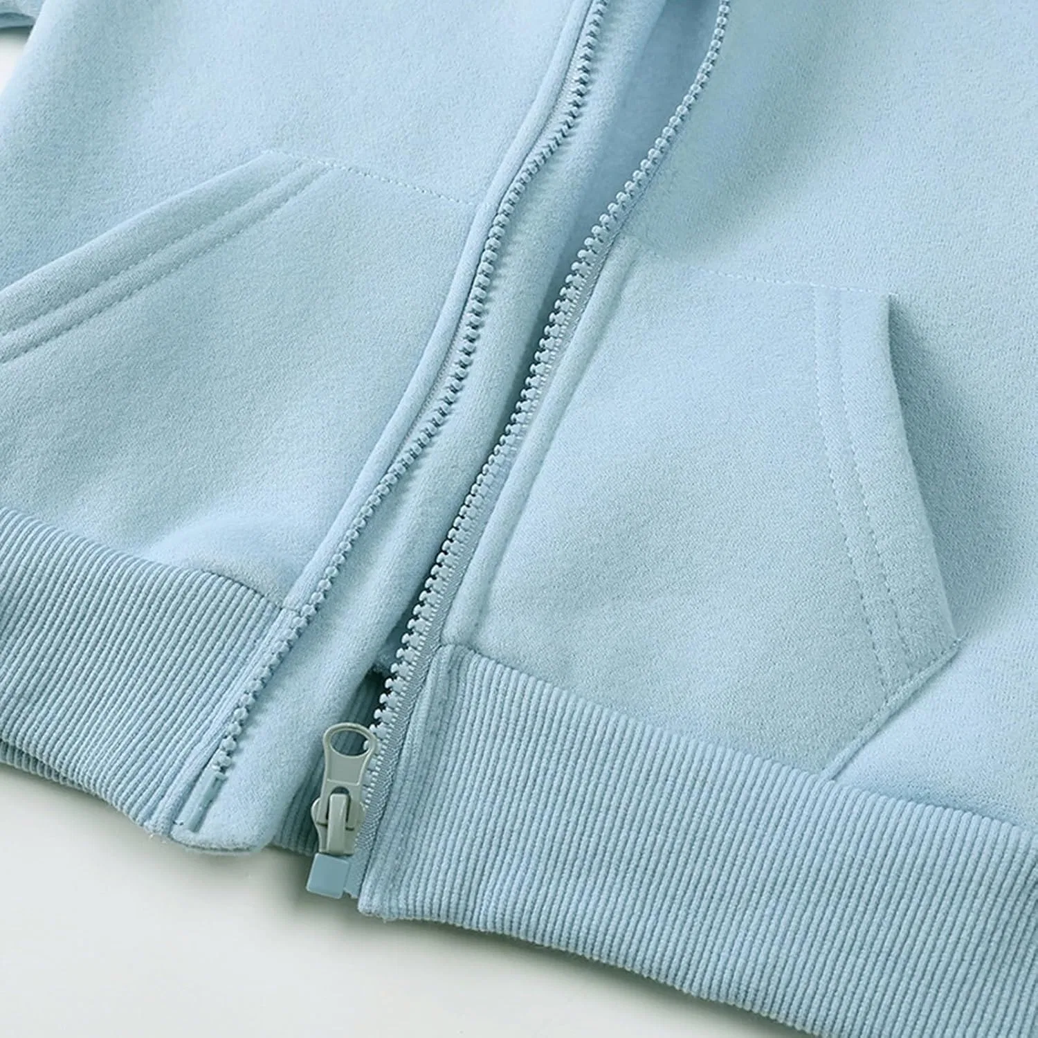 Детский спортивный костюм Moonker флисовый, Light Blue — фото 4