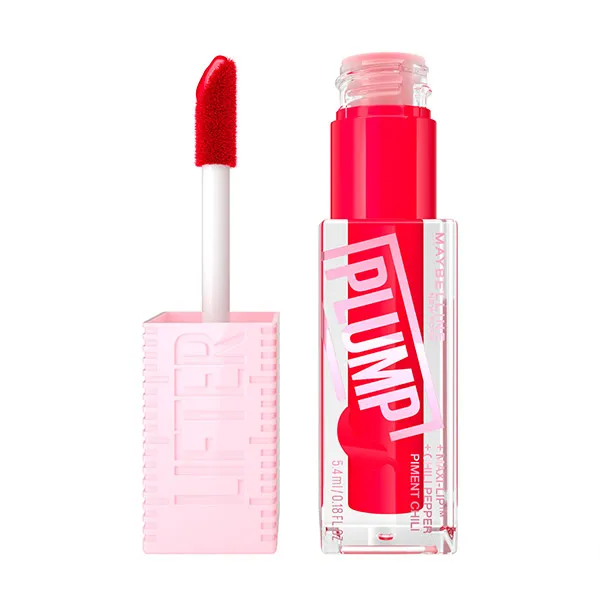 

Блеск для объема губ Lifter Plump Maybelline New York, цвет red flag