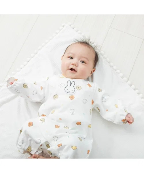 Комбинезон Miffy хлопковый 50-70см белый