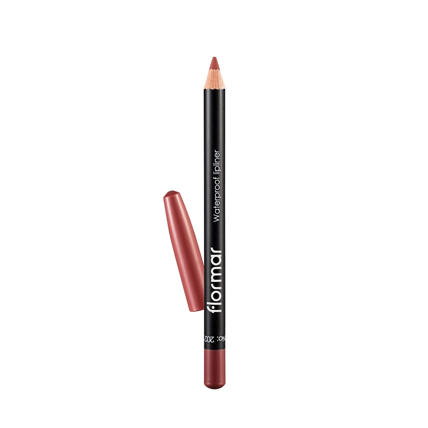 

Карандаш для губ waterproof lipliner 246 rosebush Flormar, pnk bro - maroon, вес 1.14 гр.