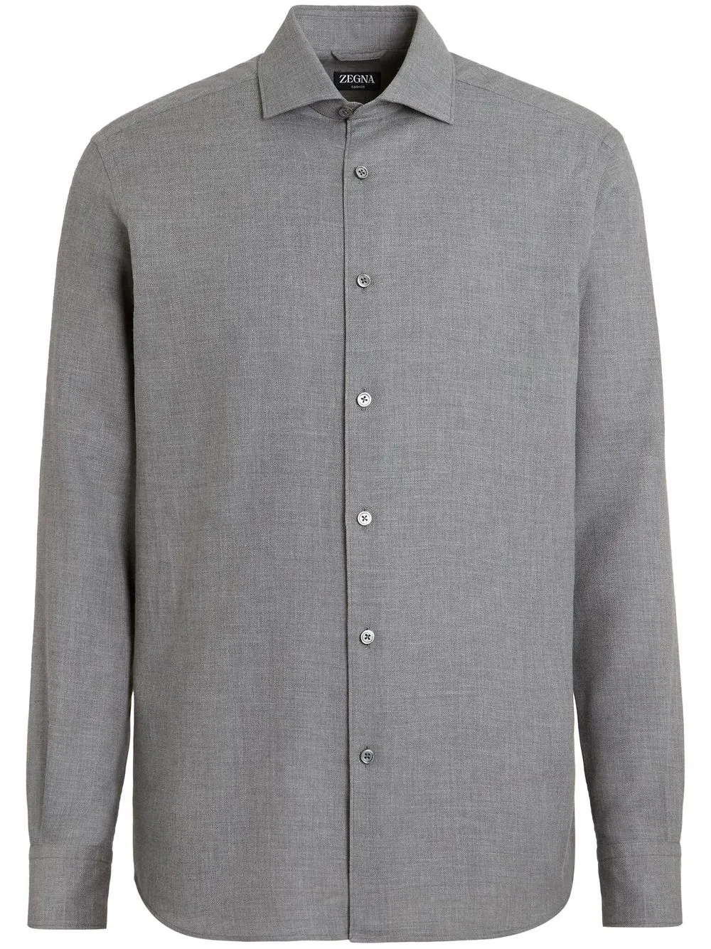 

Рубашка с длинными рукавами Zegna, серый