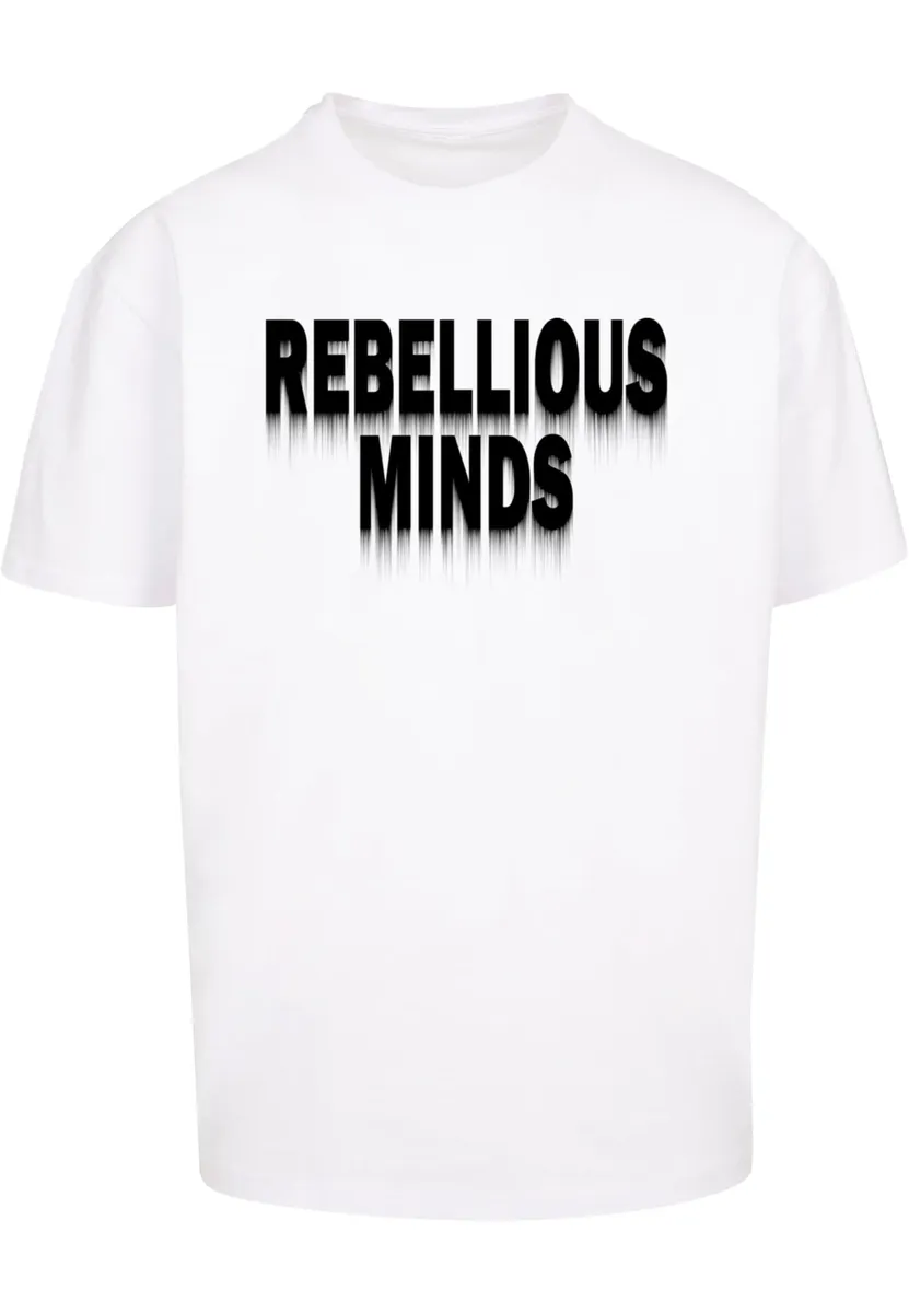 

Футболка Merchcode "Мужская футболка Rebellious Minds Heavy Oversize", белый