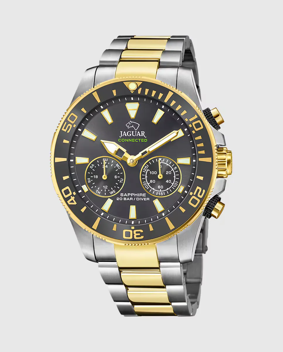 

Мужские часы J889/4 Connected из разноцветной стали Jaguar, мультиколор