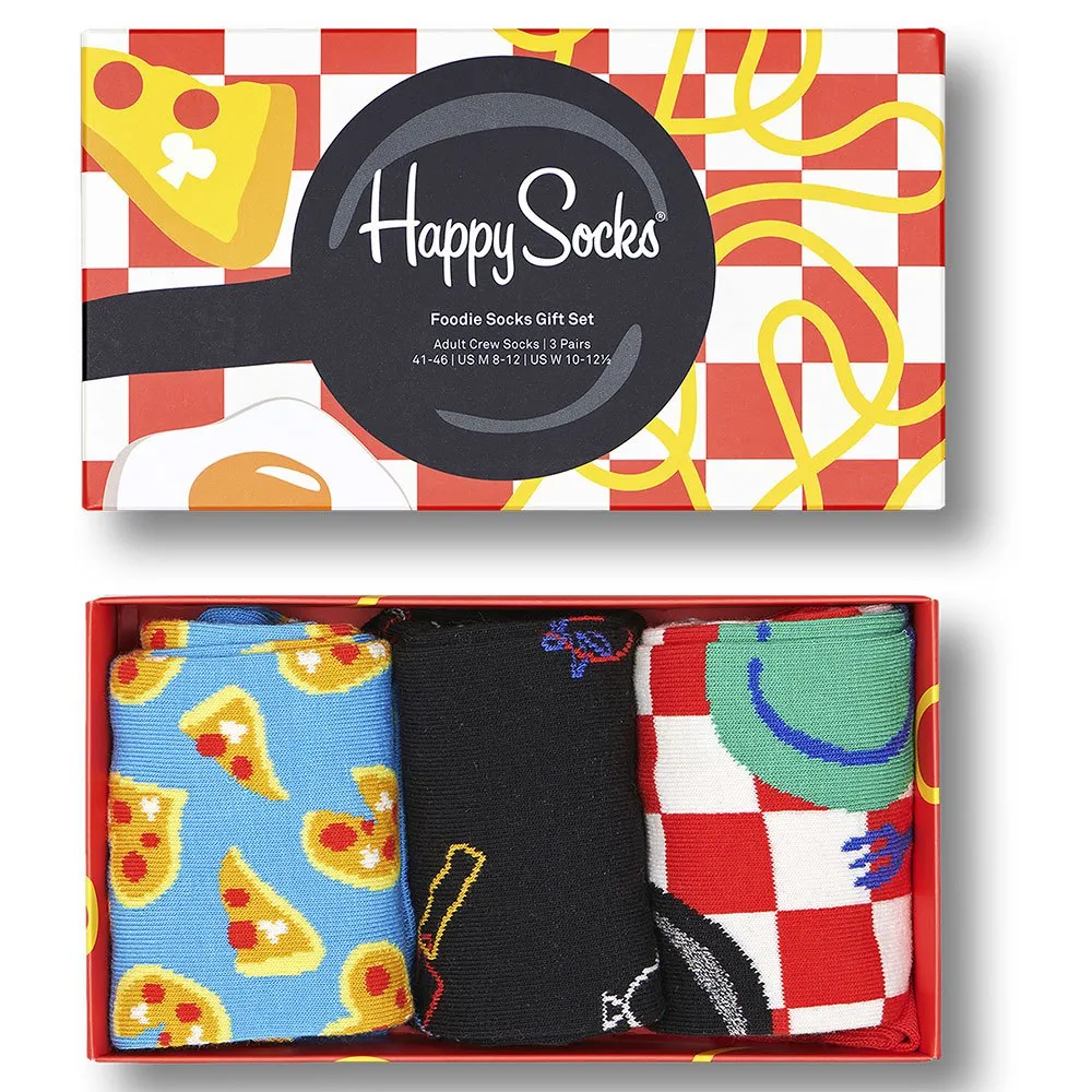 

Носки 3 шт Happy Socks Lunch, разноцветный