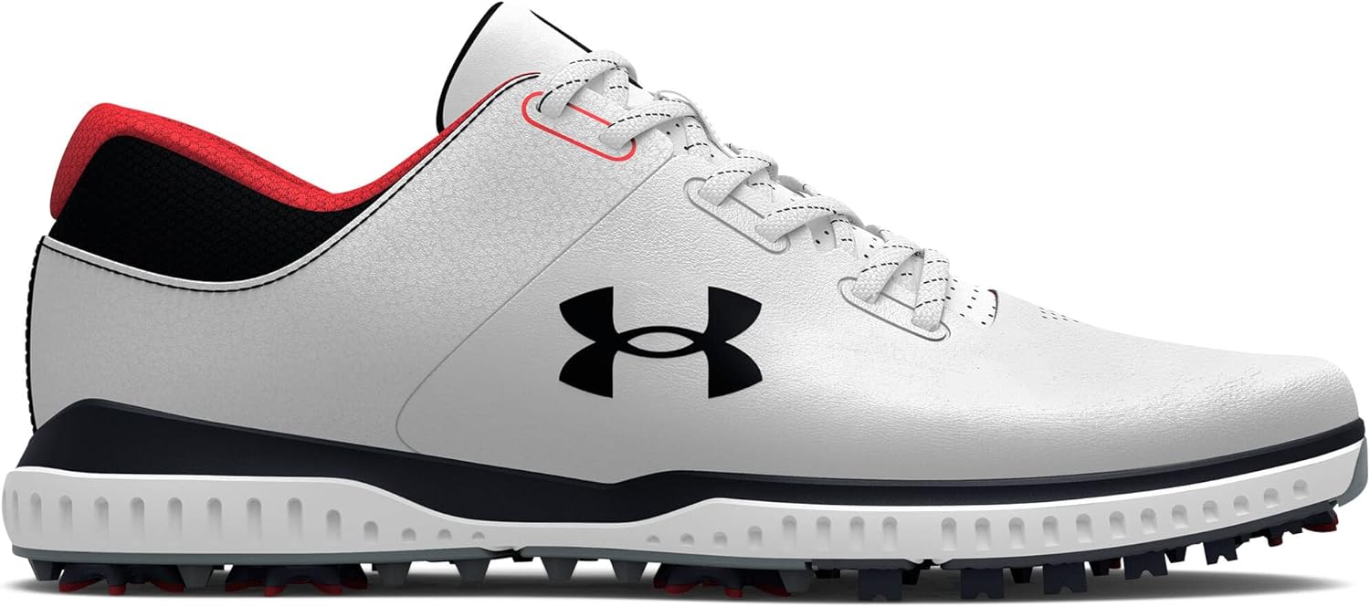 

Мужские широкие кроссовки для гольфа Under Armour Charged Medal RST, White/Black