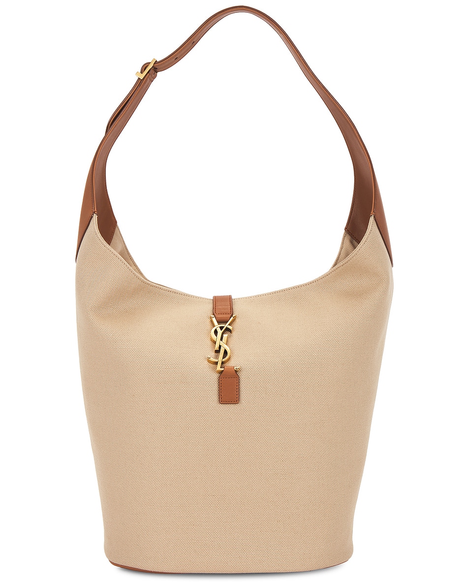 

Сумка Le 5 A 7 Hobo Saint Laurent, Desert Dust & Brick