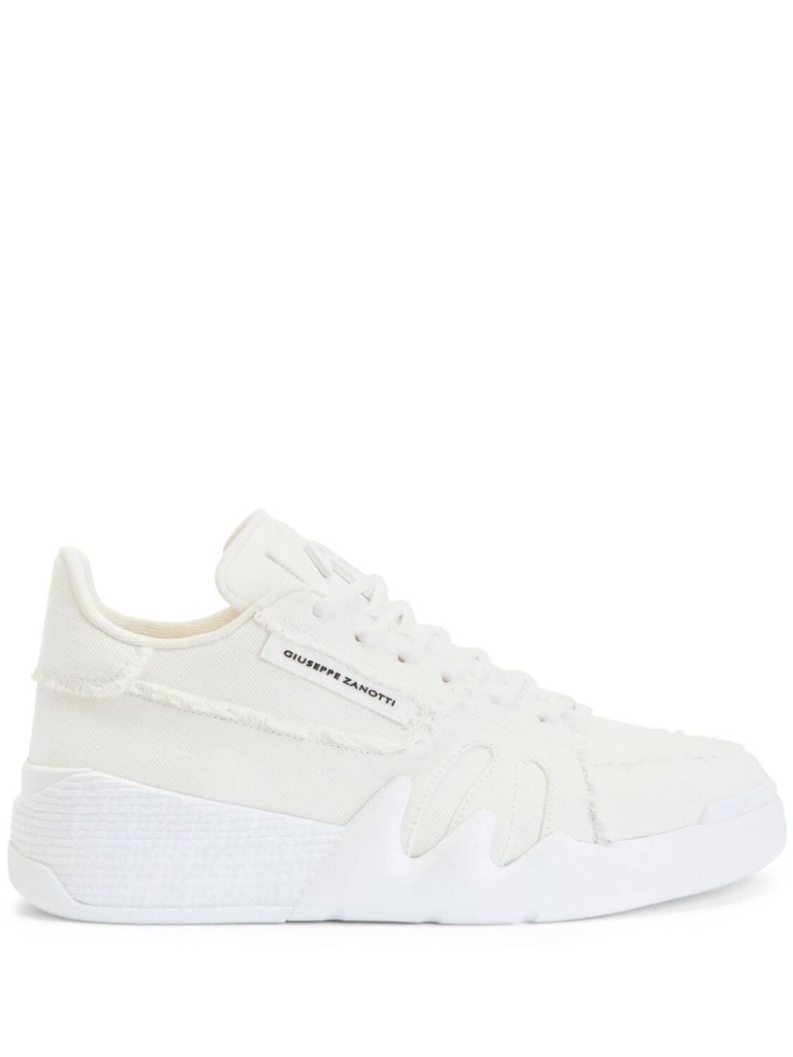 

Giuseppe Zanotti кеды с молниями, белый