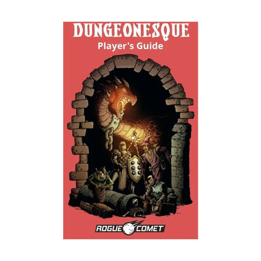 

Dungeonesque Player's Guide (Red Box Edition), Dungeonesque, мягкая обложка