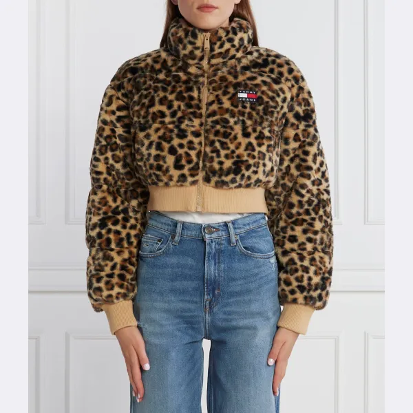 

Укороченная куртка Leo из искусственного меха Tommy Hilfiger, коричневый