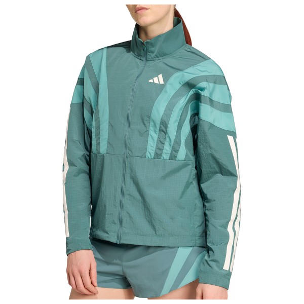 

Женская куртка для бега adizero archive - куртка для бега Adidas, Preloved Teal