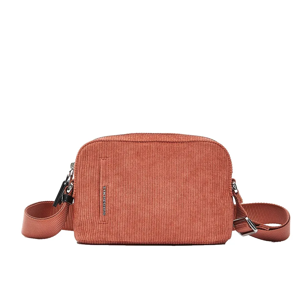 

Сумка через плечо Mandarina Duck Hunter из бархата, маленькая, okt02, оранжевый