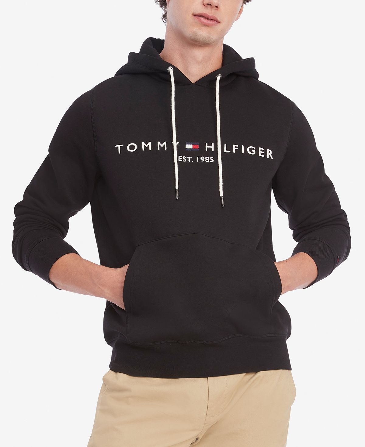 

Мужская толстовка с вышитым логотипом Tommy Hilfiger