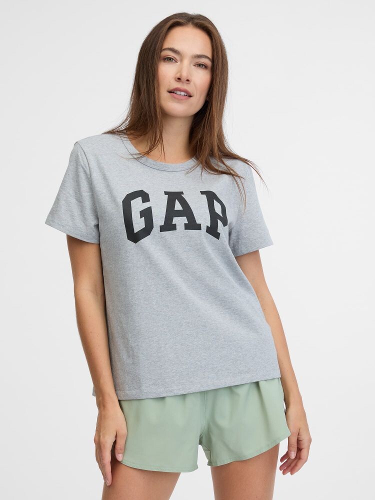 

Футболка с логотипом Gap, серый