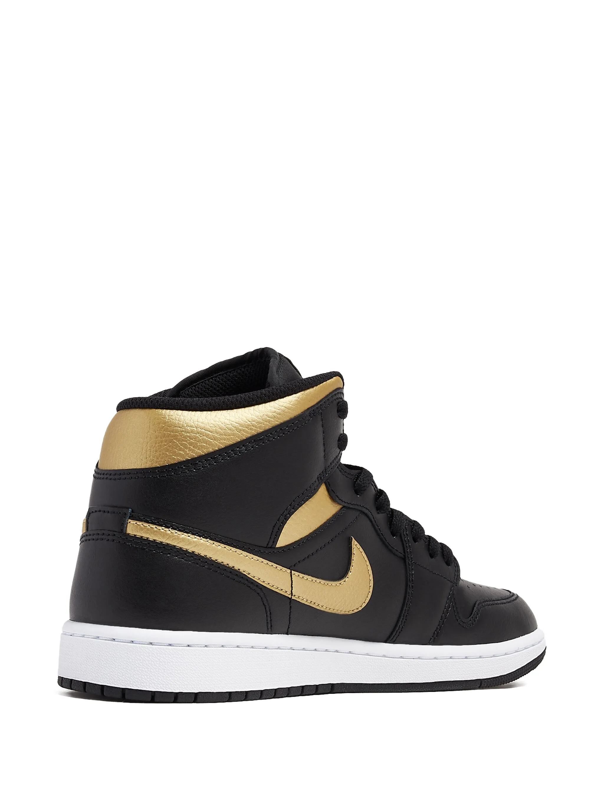 Кроссовки Air Jordan 1 Retro Nike, черный — фото 3