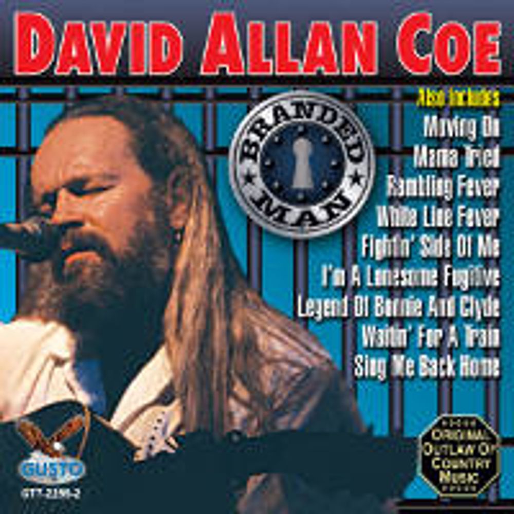 

Диск CD Branded Man - David Allan Coe