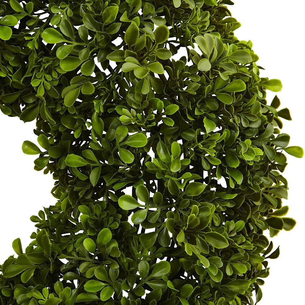 

почти натуральный искусственный венок из самшита Nearly Natural, красный