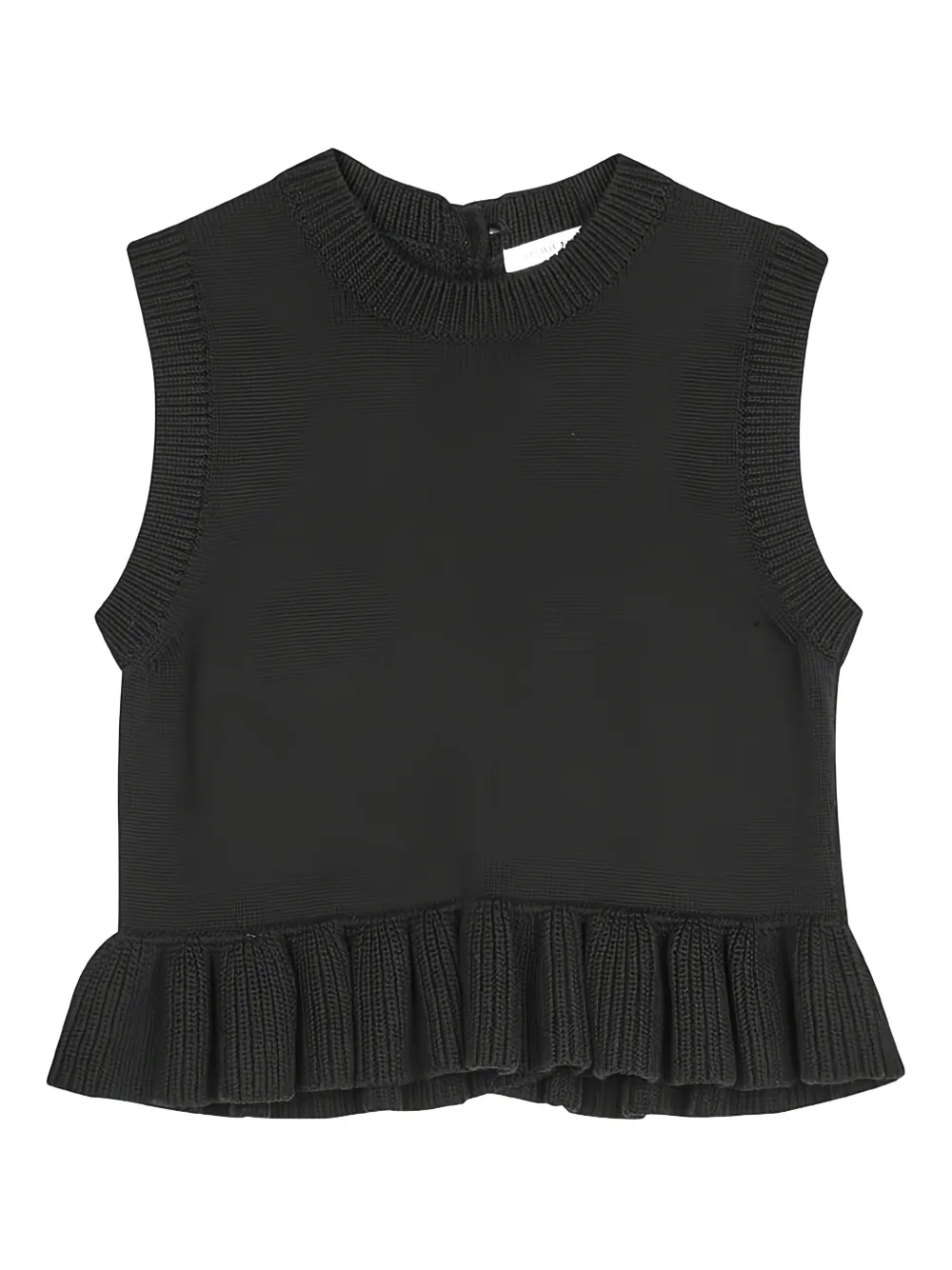 

Топ billie с оборками Cecilie Bahnsen, черный