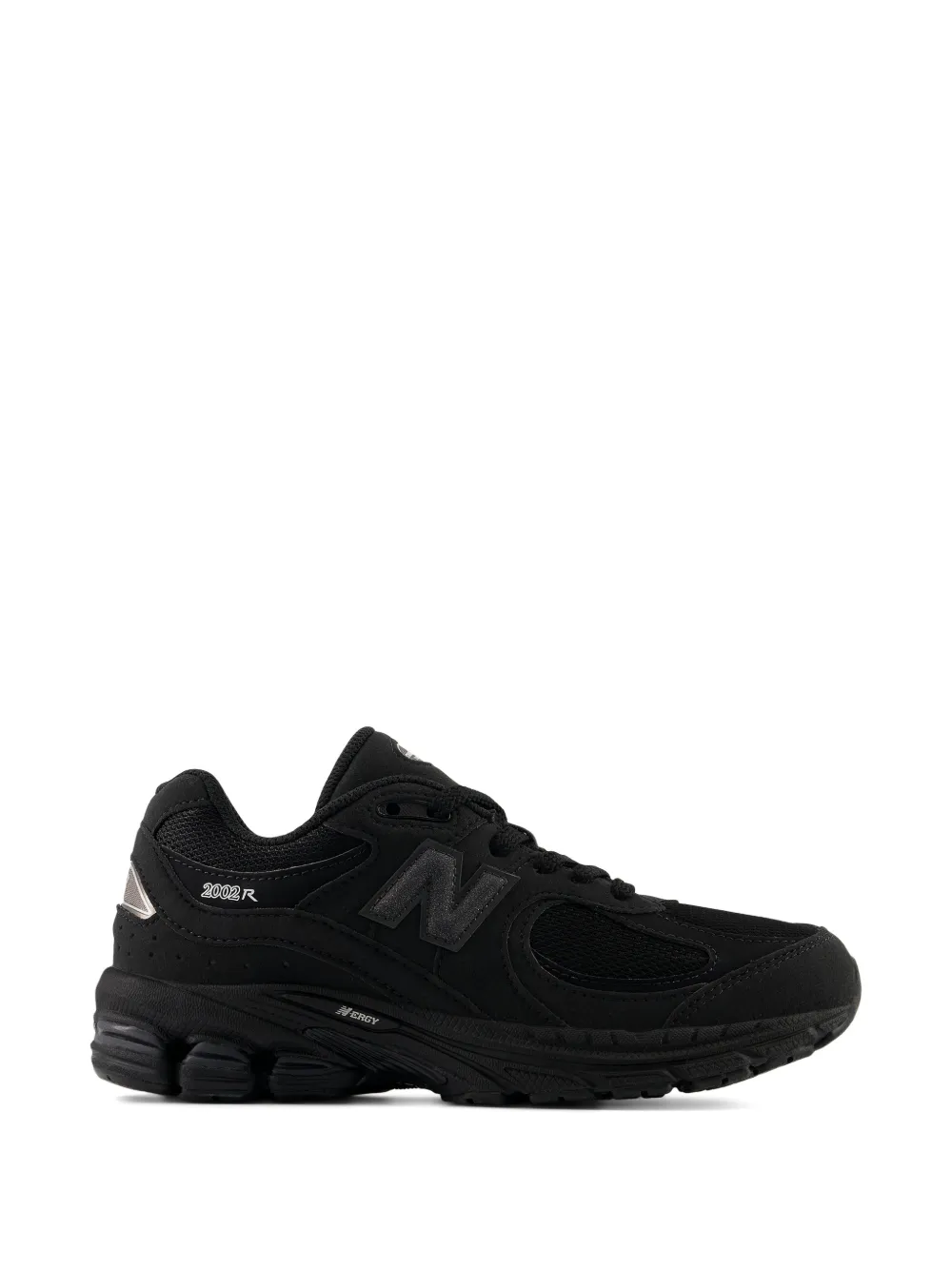 Кроссовки 2002 на шнуровке New Balance Kids, черный — фото 2