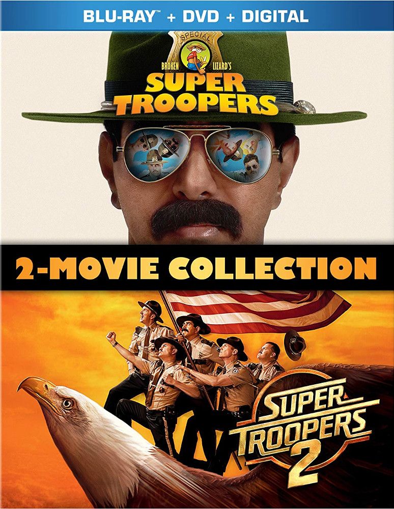 

Диск Blu-ray Super Troopers: 2 Movie Collec